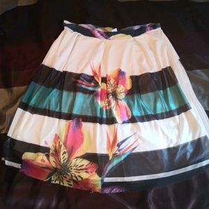 Floral Print Skirt Size 2X